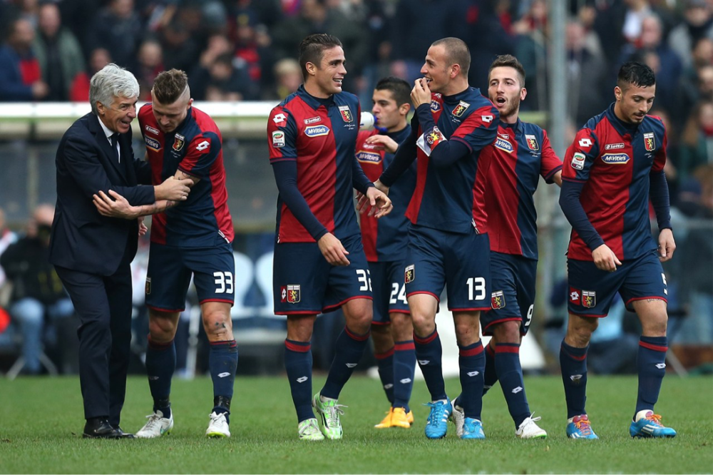  热那亚主场气势如虹，完胜下游球队  